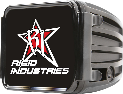 Black opaque cover with Rigid industries Printed Logo Black opaque cover with Rigid industries Printed Logo