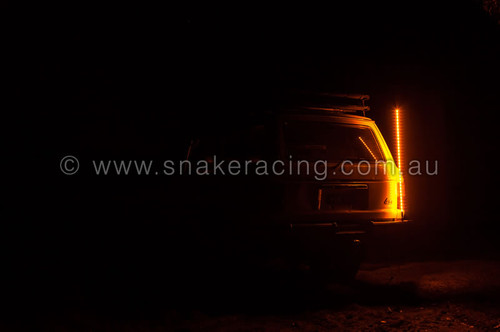 Orange - LED Whip Antenna - 4ft Orange - LED Whip Antenna - 4ft