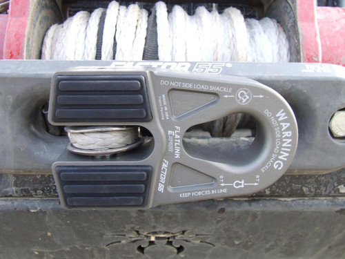 Grey - Expert FlatLink E Winch Recovery Hook Grey - Expert FlatLink E Winch Recovery Hook