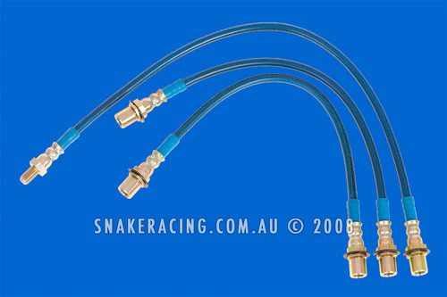Ford PX Ranger F&R Braided Brake Line Kit Ford PX Ranger F&R Braided Brake Line Kit