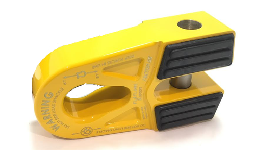 Yellow - Expert FlatLink E Winch Recovery Hook Yellow - Expert FlatLink E Winch Recovery Hook