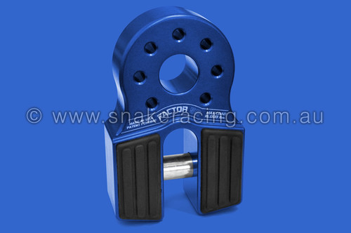 Blue FlatLink Winch Recovery Hook Blue FlatLink Winch Recovery Hook