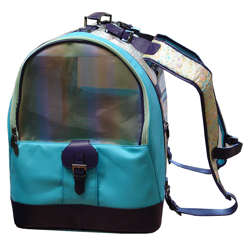 An Elegant Pet Carrier Design also used as a crate for a medium size Dog that goes to office