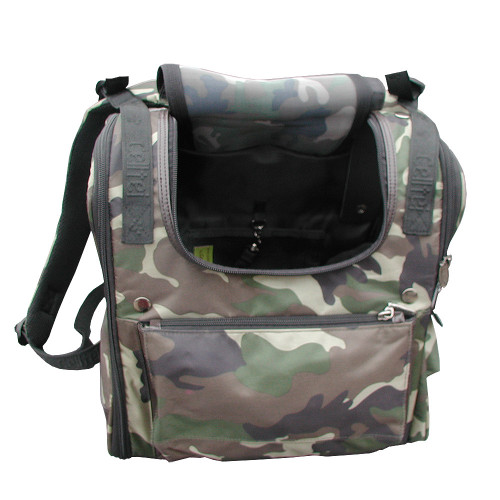 Light-weight Vertical Backpack Pet Carrier in Camouflage