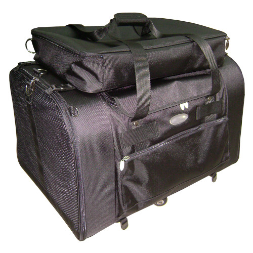 Customized Celltei Pet Carrier for Two Beagles traveling through NYC