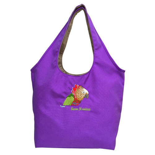 Celltei Hawk Headed Parrot Design Tote Celltei Hawk Headed Parrot Design Tote