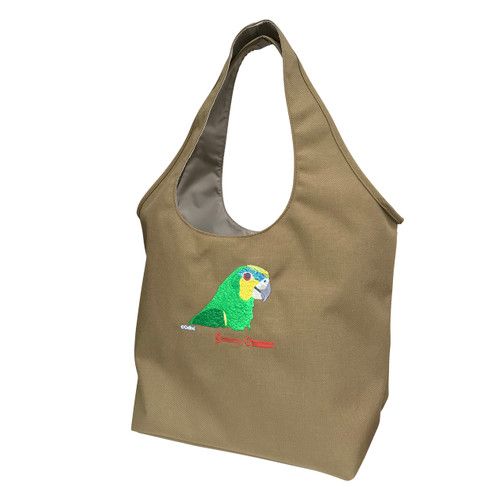 Celltei Orange Winged Amazon Parrot Tote Celltei Orange Winged Amazon Parrot Tote