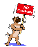 No Knockoffs, please!