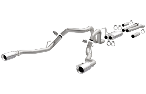 Magnaflow 17 19 Raptor 3 5l Cat Back Polished Tips 19346