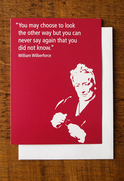 William Wilberforce cards pack of 8
