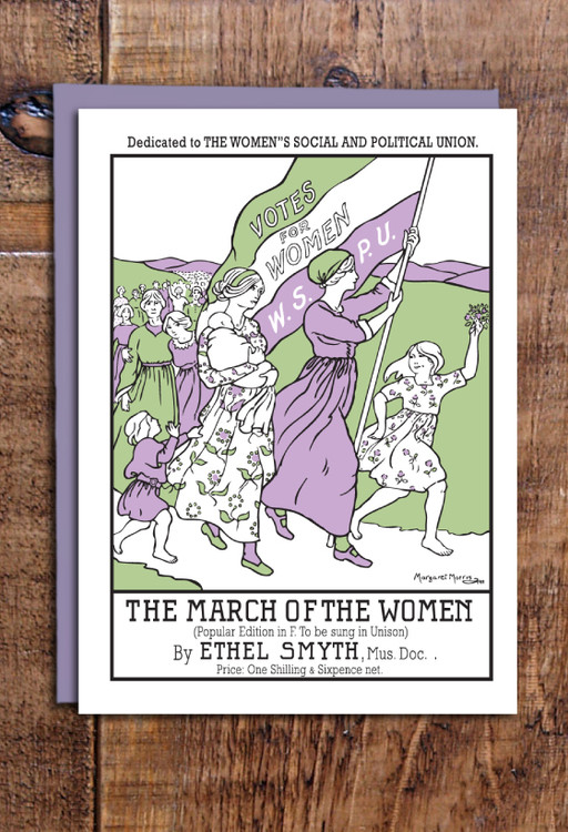 Women's March cards pack of 8