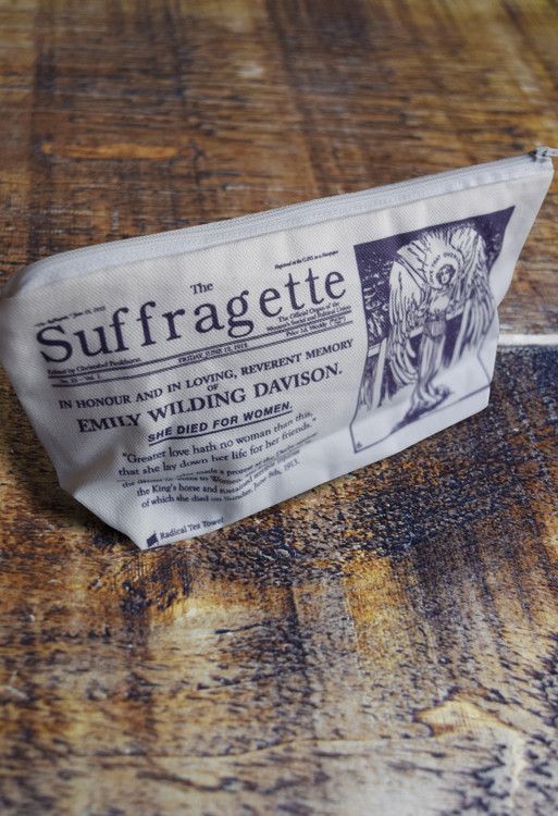 Emily Davison wash bag