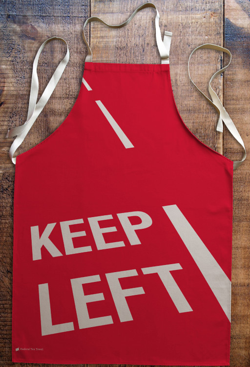 Keep Left apron (regular)