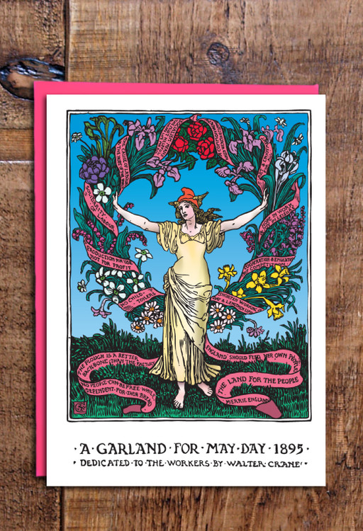 May Day 1895 cards pack of 8