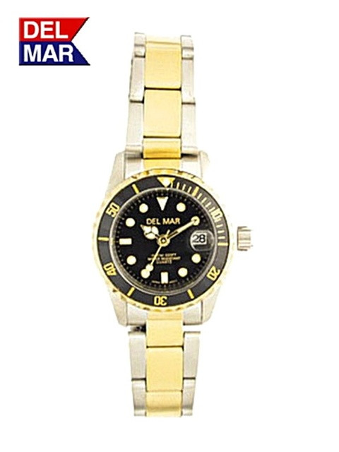 Women's Nautical Two Tone Dive Watch