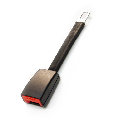 Rigid Car Seat Belt Extender - 8" long and black Rigid Car Seat Belt Extender - 8" long and black