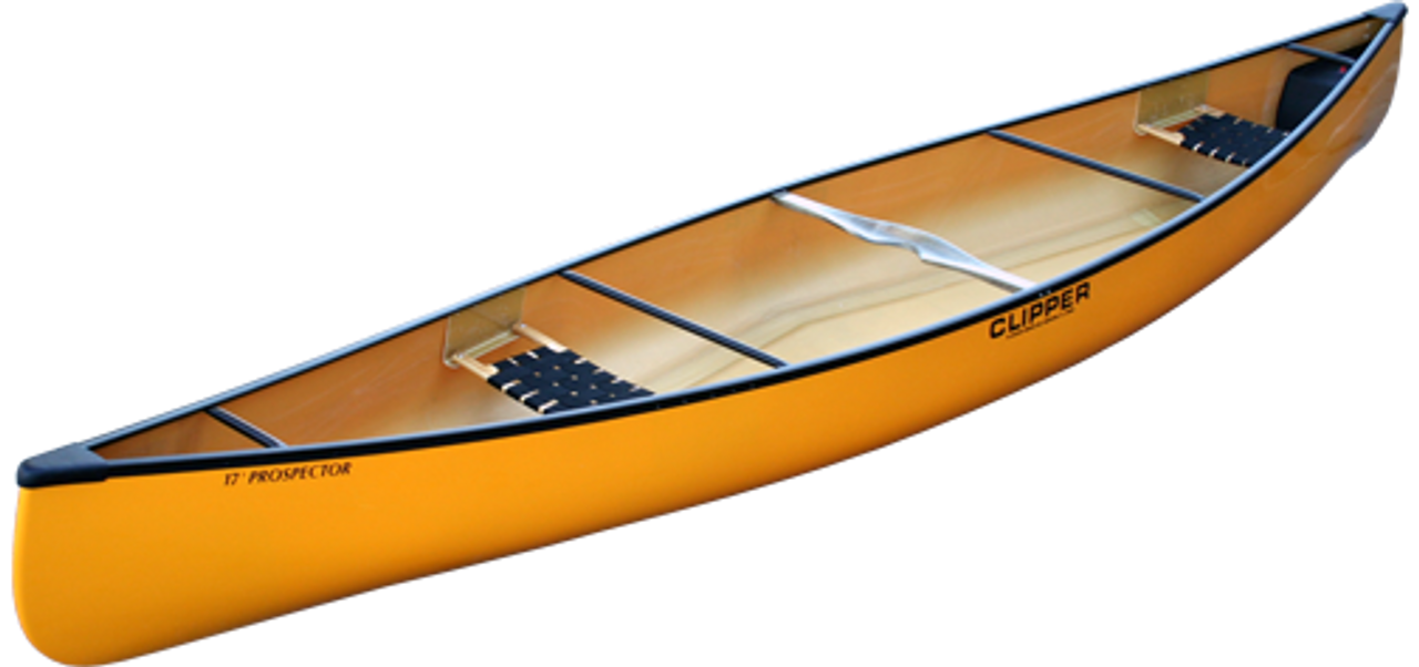 prospector 17 by clipper canoes western canoeing & kayaking