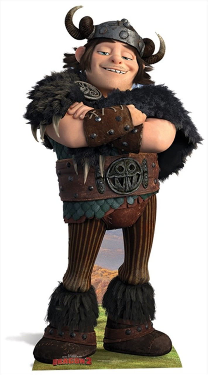 Snotlout from How To Train Your Dragon 2 Cardboard Cutout