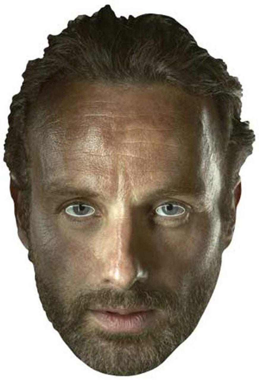 Rick Grimes Andrew Lincoln The Walking Dead Party Face Mask Available Now At