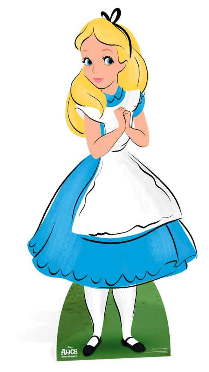 Alice from Alice In Wonderland Disney Lifesize Cardboard Cutout