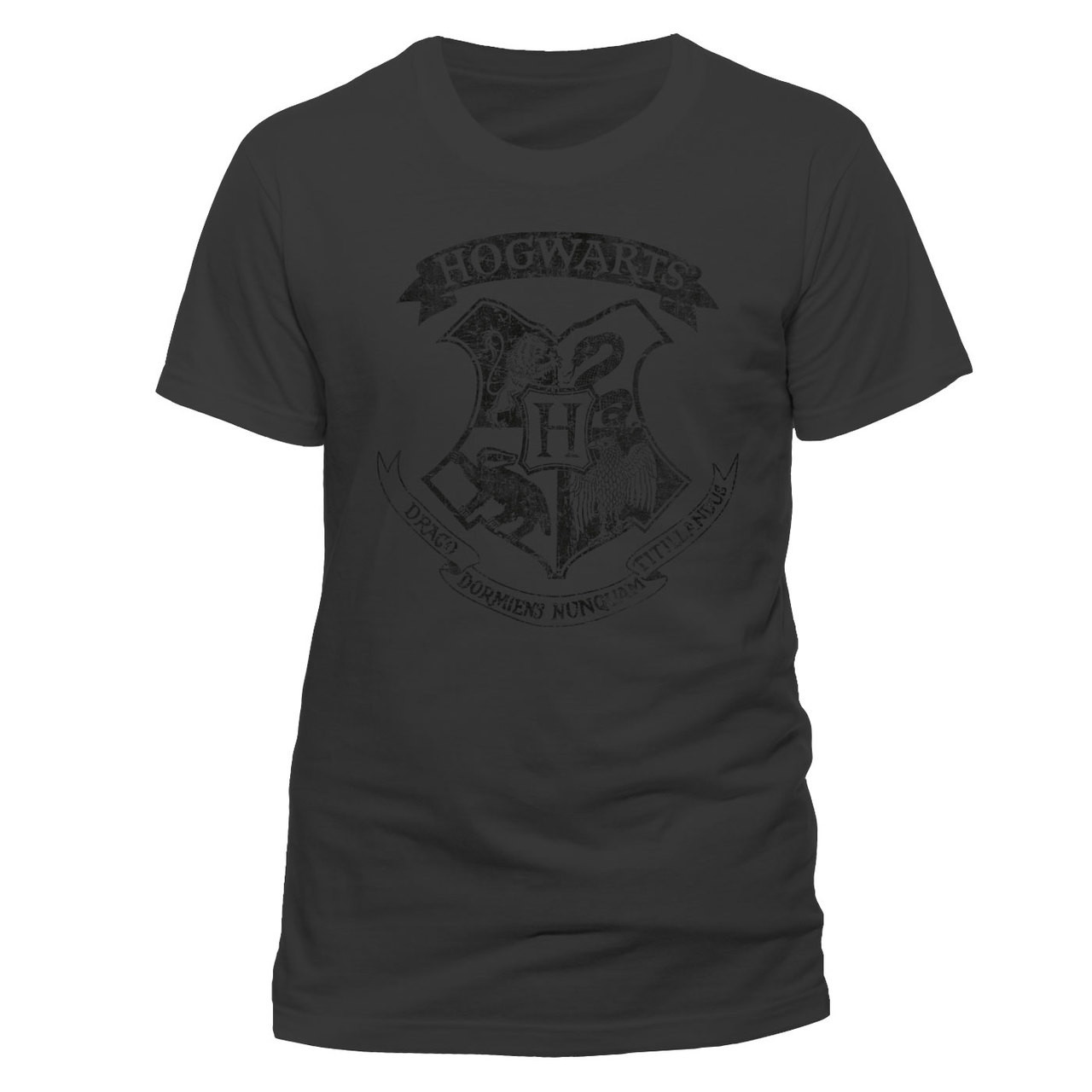 Harry Potter Hogwarts Distressed Crest Official Unisex T-Shirt . Buy ...