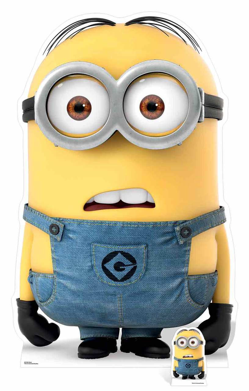 Dave Minion From Despicable Me 3 Cardboard Cutout Standee Stand Up Buy Standups And Standees