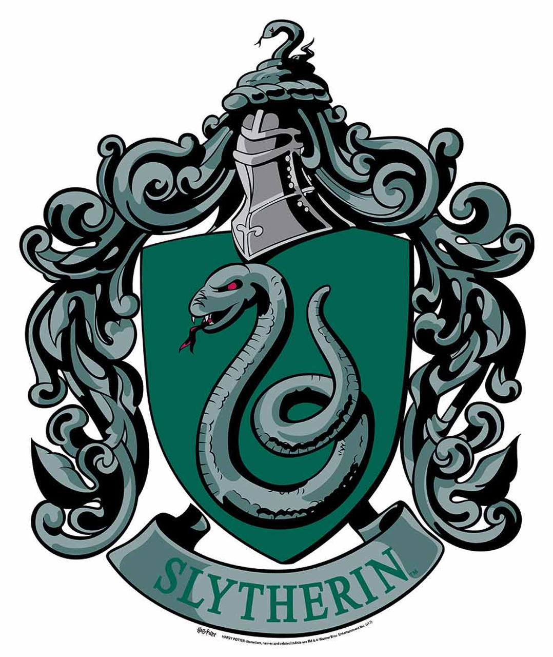 Slytherin Crest from Harry Potter Wall Mounted Official Cardboard