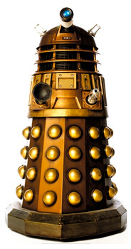 Dalek (Gold) (Doctor Who) - Lifesize Cardboard Cutout / Standee Dalek (Gold) (Doctor Who) - Lifesize Cardboard Cutout / Standee
