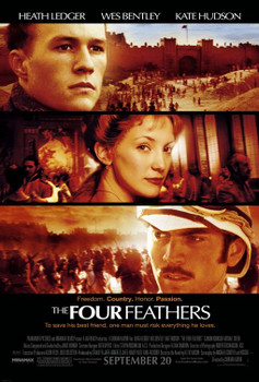 THE FOUR FEATHERS (DOUBLE SIDED Regular) (2002) ORIGINAL CINEMA POSTER THE FOUR FEATHERS (DOUBLE SIDED Regular) (2002) ORIGINAL CINEMA POSTER