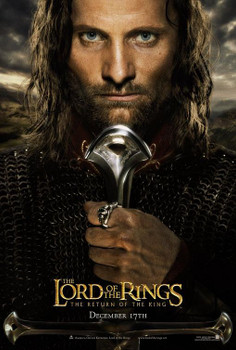 THE LORD OF THE RINGS: THE RETURN OF THE KING (DS ADV Style A) (2003) ORIGINAL CINEMA POSTER THE LORD OF THE RINGS: THE RETURN OF THE KING (DS ADV Style A) (2003) ORIGINAL CINEMA POSTER
