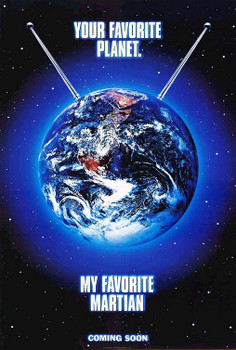 MY FAVORITE MARTIAN (1999) ORIGINAL CINEMA POSTER MY FAVORITE MARTIAN (1999) ORIGINAL CINEMA POSTER