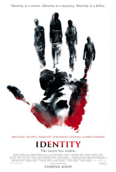 IDENTITY (SINGLE SIDED Regular) (2003) ORIGINAL CINEMA POSTER IDENTITY (SINGLE SIDED Regular) (2003) ORIGINAL CINEMA POSTER