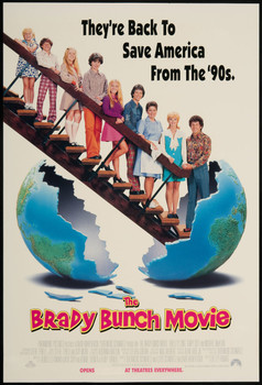 HE BRADY BUNCH (1995) ORIGINAL CINEMA POSTER HE BRADY BUNCH (1995) ORIGINAL CINEMA POSTER