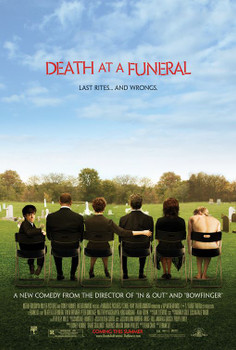 DEATH AT A FUNERAL (DOUBLE SIDED Regular) (2007) ORIGINAL CINEMA POSTER DEATH AT A FUNERAL (DOUBLE SIDED Regular) (2007) ORIGINAL CINEMA POSTER