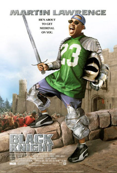BLACK KNIGHT (2001) ORIGINAL CINEMA POSTER BLACK KNIGHT (2001) ORIGINAL CINEMA POSTER