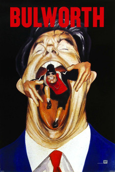 BULWORTH (Style A) (DOUBLE SIDED) (1998) ORIGINAL CINEMA POSTER BULWORTH (Style A) (DOUBLE SIDED) (1998) ORIGINAL CINEMA POSTER