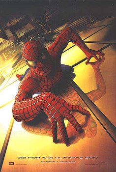 SPIDERMAN (Advance) (UV Coated High Gloss) (2002) ORIGINAL CINEMA POSTER SPIDERMAN (Advance) (UV Coated High Gloss) (2002) ORIGINAL CINEMA POSTER