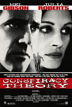 CONSPIRACY THEORY (Video) (1997) ORIGINAL CINEMA POSTER CONSPIRACY THEORY (Video) (1997) ORIGINAL CINEMA POSTER