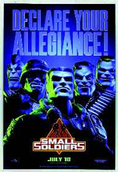 SMALL SOLDIERS (1998) ORIGINAL CINEMA POSTER SMALL SOLDIERS (1998) ORIGINAL CINEMA POSTER