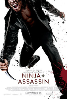 NINJA ASSASSIN double sided US ONE SHEET (2009) ORIGINAL CINEMA POSTER NINJA ASSASSIN double sided US ONE SHEET (2009) ORIGINAL CINEMA POSTER