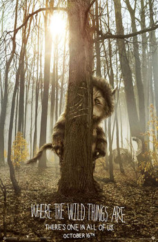 WHERE THE WILD THINGS ARE poster double sided ADVANCE US ONE SHEET (2009) ORIGINAL CINEMA POSTER WHERE THE WILD THINGS ARE poster double sided ADVANCE US ONE SHEET (2009) ORIGINAL CINEMA POSTER