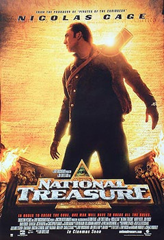 NATIONAL TREASURE (Reprint) REPRINT POSTER NATIONAL TREASURE (Reprint) REPRINT POSTER