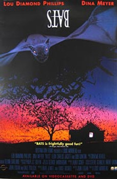 BATS (Video) ORIGINAL VIDEO/DVD AD POSTER BATS (Video) ORIGINAL VIDEO/DVD AD POSTER