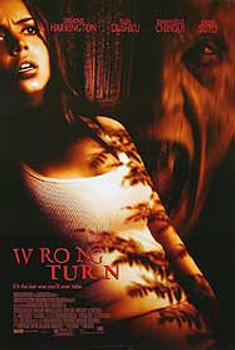 WRONG TURN (Double Sided Regular) ORIGINAL CINEMA POSTER WRONG TURN (Double Sided Regular) ORIGINAL CINEMA POSTER
