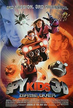 SPY KIDS 3D (Single Sided Regular) ORIGINAL CINEMA POSTER SPY KIDS 3D (Single Sided Regular) ORIGINAL CINEMA POSTER