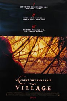 THE VILLAGE (Double Sided International) ORIGINAL CINEMA POSTER THE VILLAGE (Double Sided International) ORIGINAL CINEMA POSTER