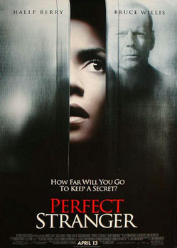 PERFECT STRANGER (Double Sided Regular UV Coated) ORIGINAL CINEMA POSTER PERFECT STRANGER (Double Sided Regular UV Coated) ORIGINAL CINEMA POSTER