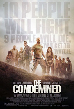 THE CONDEMNED (Single Sided Regular) ORIGINAL CINEMA POSTER THE CONDEMNED (Single Sided Regular) ORIGINAL CINEMA POSTER