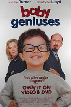 BABY GENIUSES (Video) ORIGINAL VIDEO/DVD AD POSTER BABY GENIUSES (Video) ORIGINAL VIDEO/DVD AD POSTER