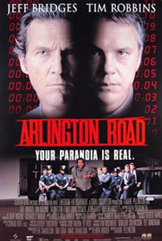 ARLINGTON ROAD (Video) (SINGLE SIDED) ORIGINAL VIDEO/DVD AD POSTER ARLINGTON ROAD (Video) (SINGLE SIDED) ORIGINAL VIDEO/DVD AD POSTER